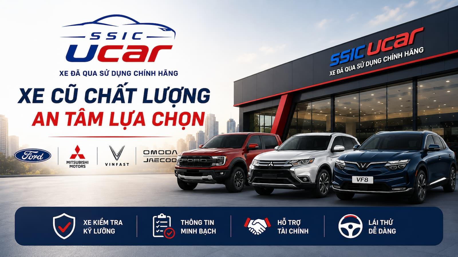 HỆ THỐNG TRUNG TÂM XE ĐÃ QUA SỬ DỤNG CHÍNH HÃNG